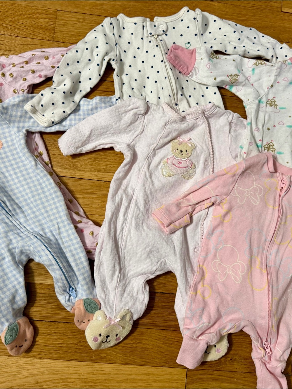 Newborn Sleep N Play Onesies